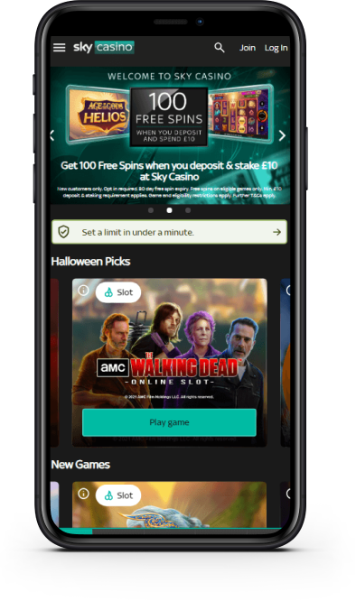 Sky Vegas Casino Mobile